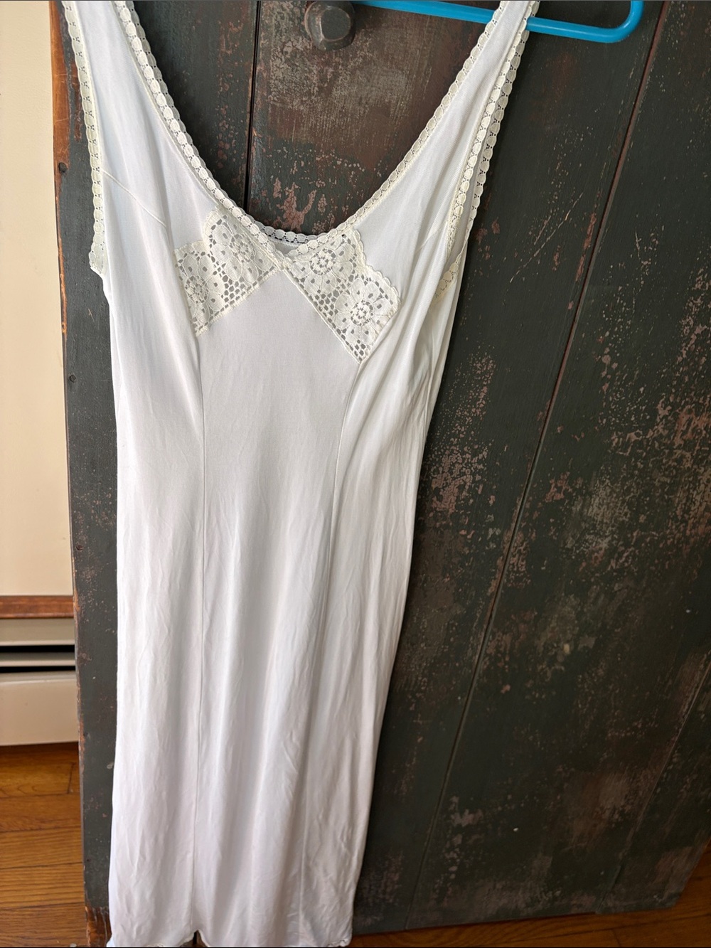 Urban Outfitters White Lace-Trim Sleepware